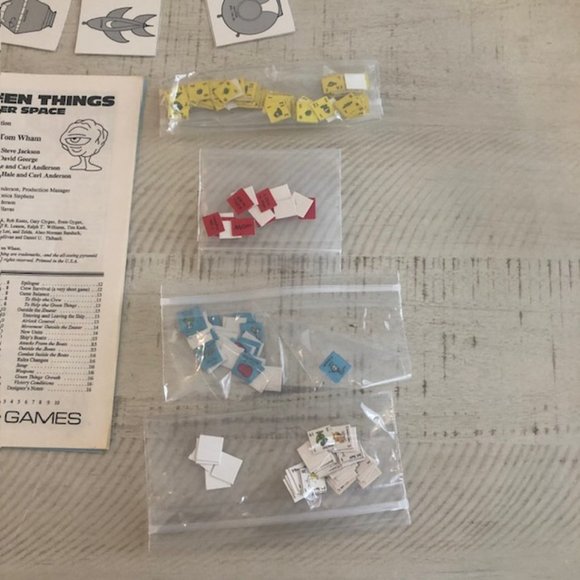 Rare, vintage 1990 The Awful Green Things from Outer Space (5th Edition) - Picture 4 of 11